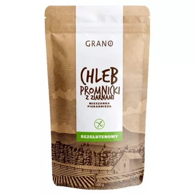 Grano Mieszanka piekarnicza bezglutenowa Chleb promnicki z ziarnami 500 g