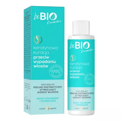 beBIO Ewa Chodakowska Naturalny peeling enzymatyczny stymulujcy wzrost wosw 100 ml