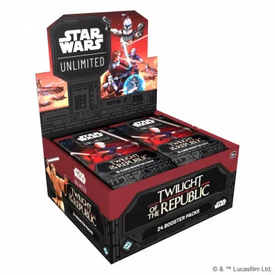 Star Wars: Unlimited - Twilight of the Republic - Booster Box (24) Fantasy Flight Games
