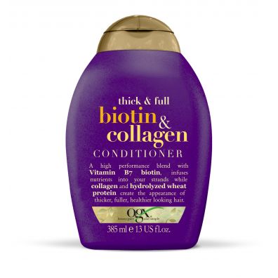 Organix Conditioner odżywka z biotyną i kolagenem dodająca włosom objętości Biotyna & Kolagen 385 ml