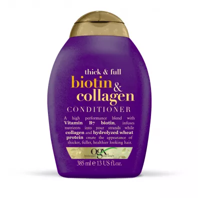Organix Conditioner od�ywka z biotyn� i kolagenem dodaj�ca w�osom obj�to�ci Biotyna & Kolagen 385 ml