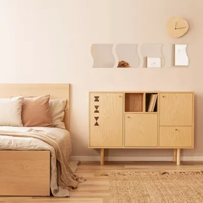 Tendance Lustra samoprzylepne Levi Waves 4 szt.