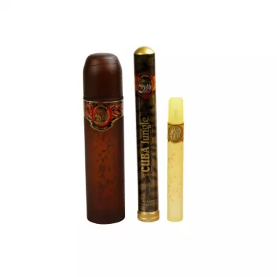 Cuba Original Cuba Jungle Tiger zestaw woda perfumowana spray + woda perfumowana spray + woda perfumowana spray 100 ml + 35 ml + 20 ml