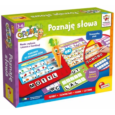 Lisciani Carotina Poznaj� s�owa 304-PL102327