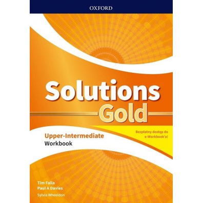 Solutions Gold. Upper-Intermediate. Workbook z kodem dostpu do wersji cyfrowej (e-Workbook)
