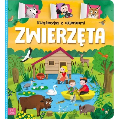 Zwierzta. Ksieczka z okienkami - Agnieszka Bator
