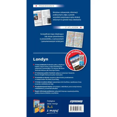 Londyn przewodnik z atlasem 2024