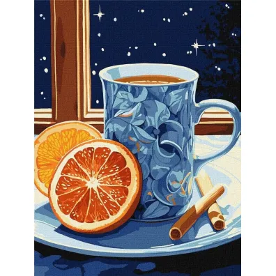 Malowanie po numerach - Pachn�ca kombinacja 30x30cm Ideyka