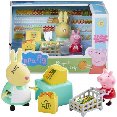 Zdjęcia - Lalka TM Toys Świnka Peppa. Zestaw zakupy 