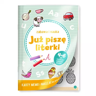 Ju pisz literki. Zabawa i nauka