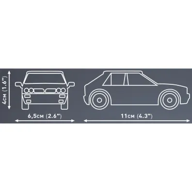 Action town Lancia Delta HF Integrale EVO