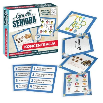 Gra dla Seniora. Koncentracja Kangur