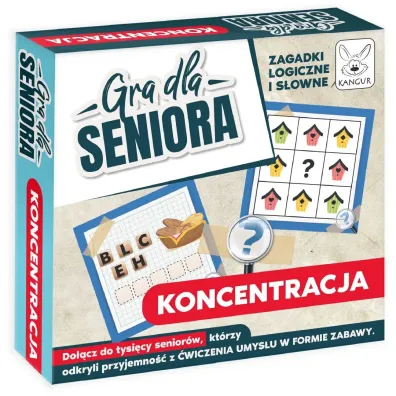 Gra dla Seniora. Koncentracja Kangur