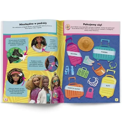 KSIAZECZKA EDUK 205X290 BARBIE ODPOCZYNEK AKC AM