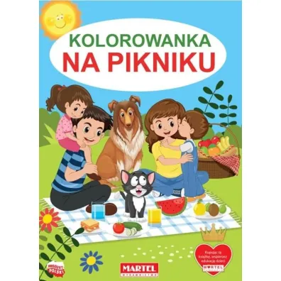 Kolorowanka Na pikniku - Jaros�aw �ukowski
