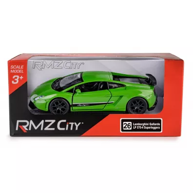 Auto osobowe metalowy 16x7x7 Lamborghini zielony DAFFI K-133 .