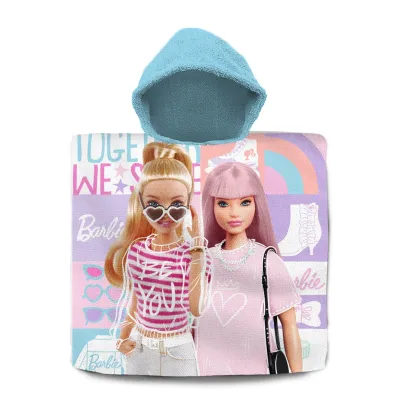 Poncho k�pielowe Barbie 120x60 cm BB00016