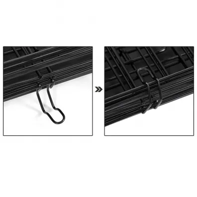 Songmics Metalowy transporter dla psa 122 cm