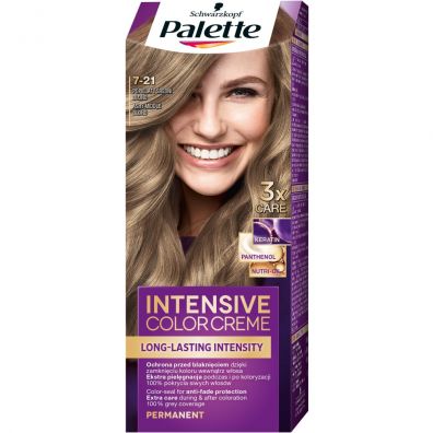 Palette Intensive Color Creme farba do wosw w kremie 7-21 Popielaty redni Blond