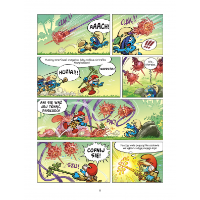 Smerfy Komiks Smerfy i wioska dziewczyn. Kij Wierzby. Tom 5