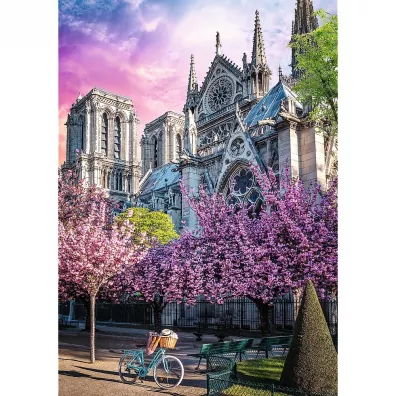Puzzle 1000 el. Katedra Notre-Dame w Pary�u Trefl