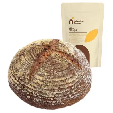 Naturalnie Zdrowe Mieszanka do wypieku chleba wiejskiego 500 g