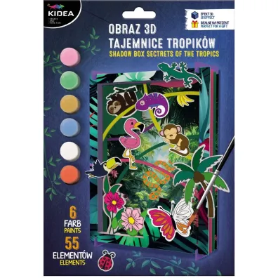 Obraz 3D tajemnice tropik�w Kidea