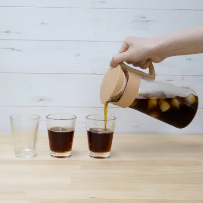 Hario Mizudashi Coffee Pot Mini Zaparzacz do Cold Brew Kremowy 600 ml