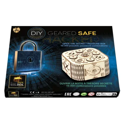 �amig��wka Treasure Box Geared Safe Secret diy poziom 3/4 Eureka 3D