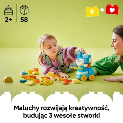 LEGO DUPLO Zwierz�tka na k�kach 3 w 1 10448