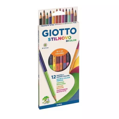 Giotto Kredki 2-stronne Stilnovo 36 kolor�w 18 szt.