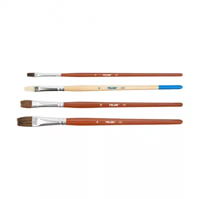 Milan P�dzle serii 121, nr 4, 10, 16 i serii 524, nr 8 4 szt.