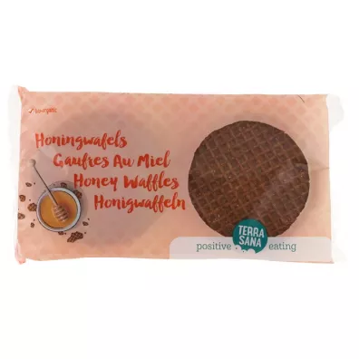 Terrasana Wafelki miodowe 175 g Bio