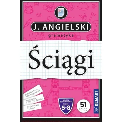 J�zyk angielski. Gramatyka. �ci�gi. Szko�a podstawowa. Klasy 5-8