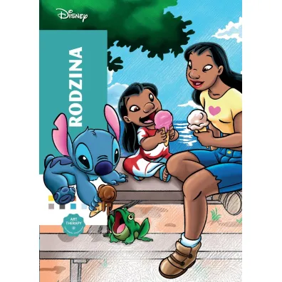 Art therapy. Kolorowanka antystresowa. Disney. Rodzina. Zagadkowe rysunki - Alexandre Karam