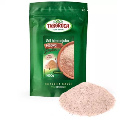 Targroch Sl himalajska jodowana drobnoziarnista rowa 1 kg