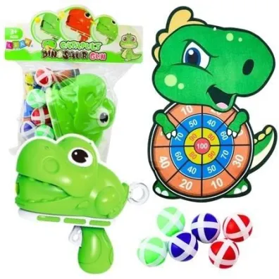 Gra zr�czno�ciowa strza� do celu Dinozaur LeanToys