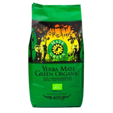 Organic Mate Green Yerba mate Green Organic 400 g Bio