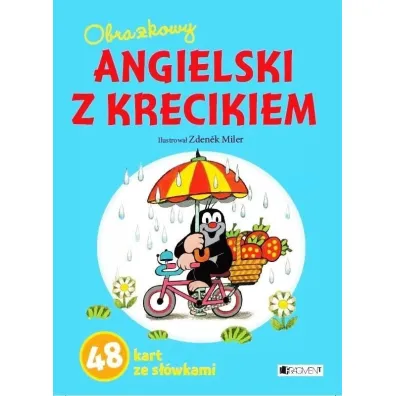 Obrazkowy angielski z krecikiem (niebieski)