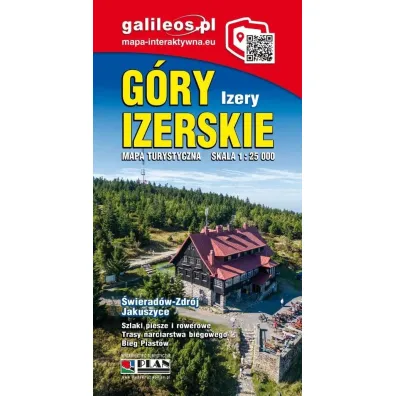 G�RY IZERSKIE- IZERY - MAPA 1 : 25 000 - 2025