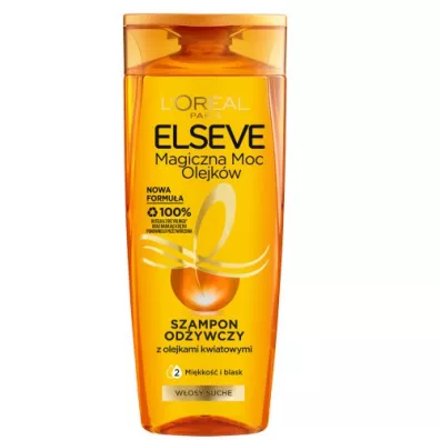 LOreal Paris Elseve Magiczna Moc Olejk�w szampon od�ywczy do w�os�w 400 ml