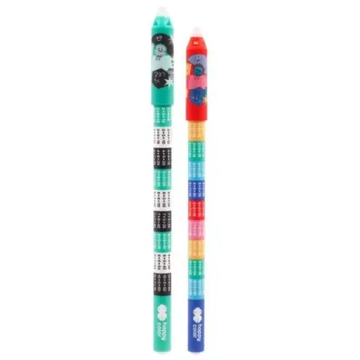 D�ugopis wymazywalny Happy Color 0.5mm niebieski - Tabliczka mno�enia, 1 szt