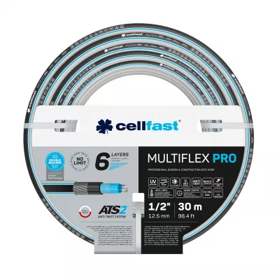 Cellfast W ogrodowy 6 warstwowy Multiflex ATSV TM 1/2" 30 m