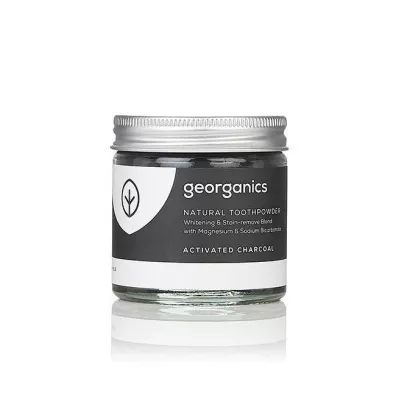 Georganics Proszek do czyszczenia z�b�w, Activated Charcoal 60 ml