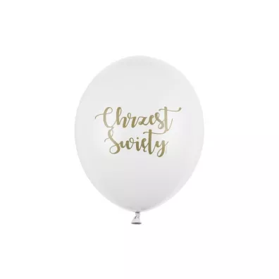 PartyDeco Balony Chrzest �wi�ty Pastel 30cm