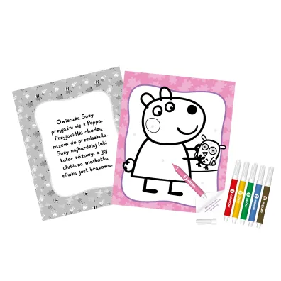 Peppa Pig. Ulubione kolorowanki 3. Zabawa kolorami