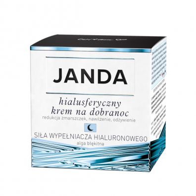 Фото - Крем і лосьйон Janda Hialusferyczny Krem na dobranoc 50 ml