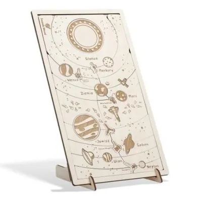Puzzle drewniane - Ale Kosmos! Uk�ad S�oneczny Sounds Wood