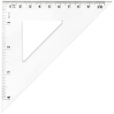 Tetis Ekierka r�wnoramienna 10,5 cm