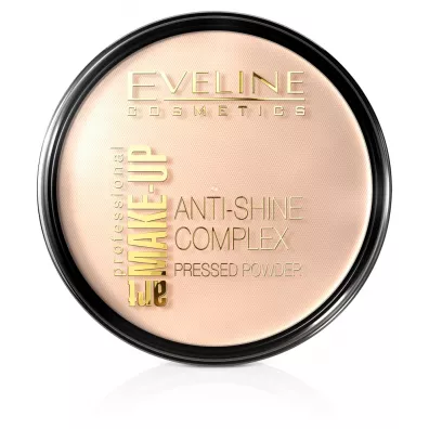 Eveline Cosmetics Art Make-Up Anti-Shine Complex Pressed Powder matuj�cy puder mineralny z jedwabiem 32 Natural 14 g